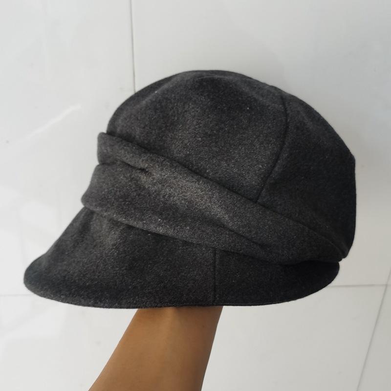 Winter Wool Felt Beret & Bucket Hat - Thermal Lined Vintage Newsboy Cap Artistic Slouchy for Women M 56-58cm
Winter Wool Felt Beret & Bucket Hat - Thermal Lined Vintage Newsboy Cap Artistic Slouchy for Women M 56-58cm