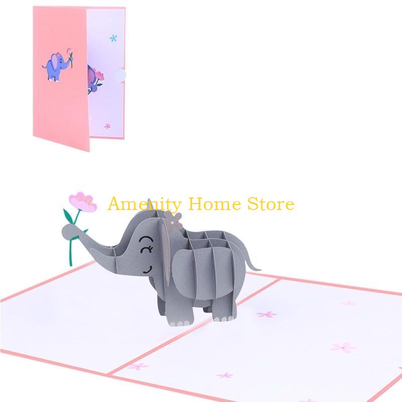 F26C Открытка С Днем Рождения для Девочки Детей Жены Мужа 3D Слон для Pop-Up Открыток с Конвертом Почтовые Открытки Подарки розовый
F26C Открытка С Днем Рождения для Девочки Детей Жены Мужа 3D Слон для Pop-Up Открыток с Конвертом Почтовые Открытки Подарки розовый