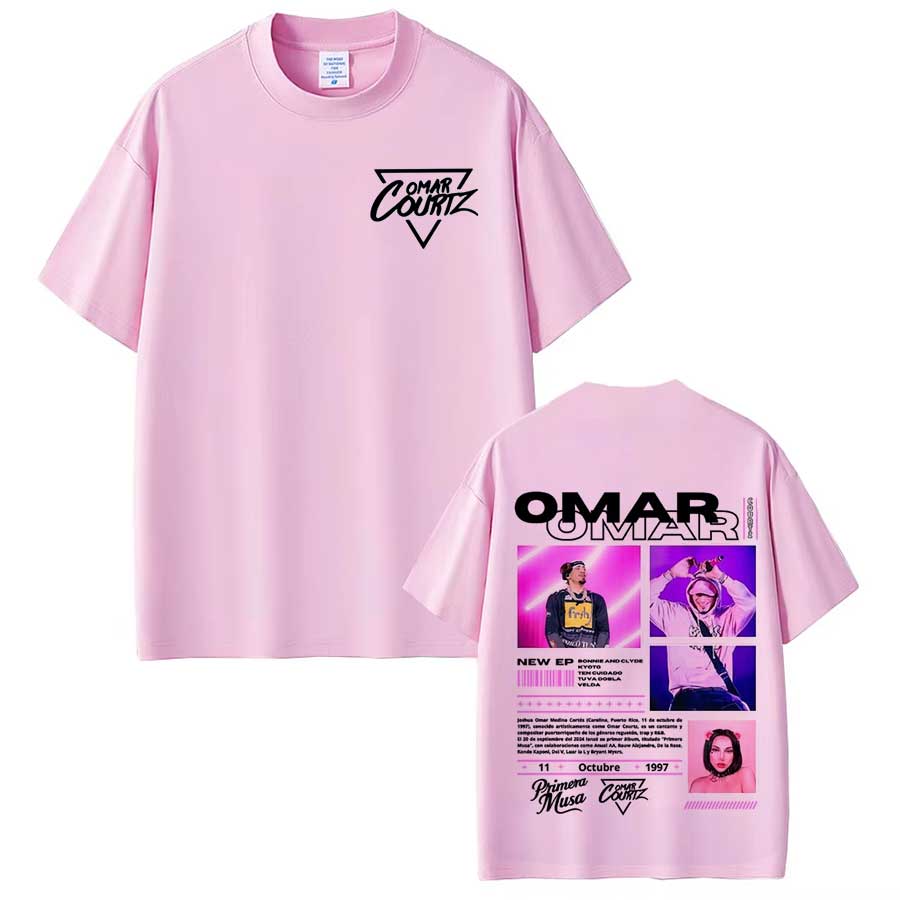 Omar Courtz Primera Musa World Tour T shirt for Unisex Women Streetwear Tops 100 Cotton TShirt 09282 4XL
Omar Courtz Primera Musa World Tour T shirt for Unisex Women Streetwear Tops 100 Cotton TShirt 09282 4XL
