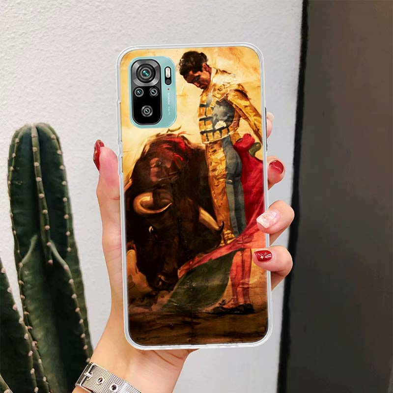 Bullfight Bull Fighter Matador For Xiaomi Redmi Note 10 9T 9S 9 8 Pro 8T 7 5 Phone Case Mi 12T 11T 10T 9T 12 11 Lite Housing Fun Xiaomi Mi 11 Lite
Bullfight Bull Fighter Matador For Xiaomi Redmi Note 10 9T 9S 9 8 Pro 8T 7 5 Phone Case Mi 12T 11T 10T 9T 12 11 Lite Housing Fun Xiaomi Mi 11 Lite