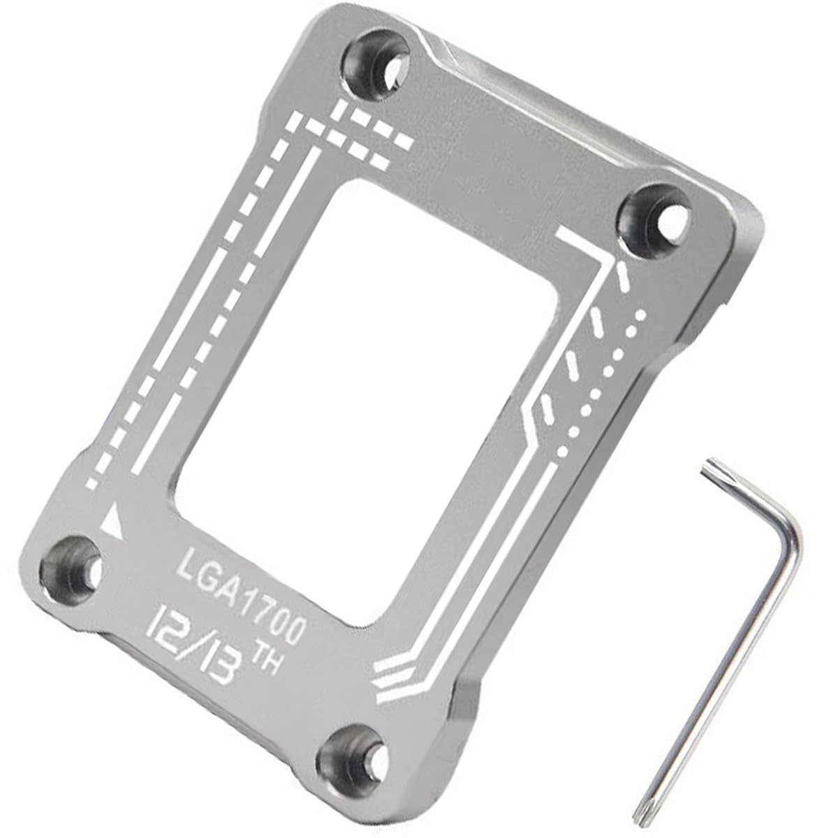 LGA1700 CPU Fixing Bracket Warpage Prevention Bracket for Intel Generation Warp Prevention Bracket 12/13 (Gray) сірий колір
LGA1700 CPU Fixing Bracket Warpage Prevention Bracket for Intel Generation Warp Prevention Bracket 12/13 (Gray) сірий колір