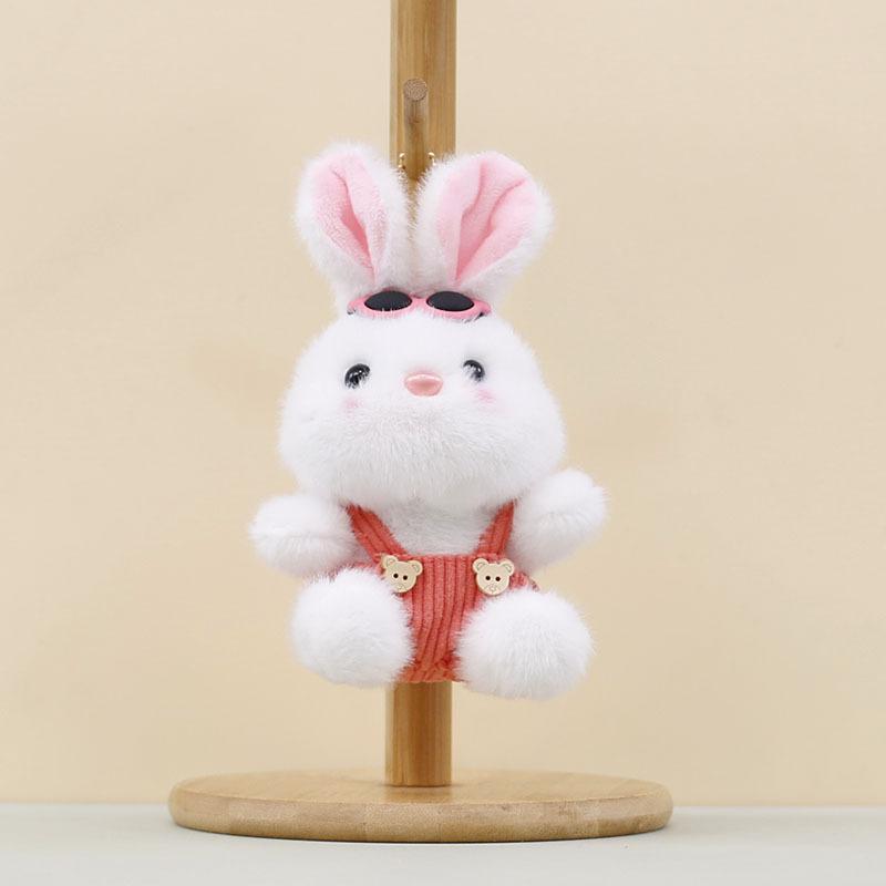 Strap Sunglasses Pants Rabbit Plush Keychain Animal Toy Cute Doll Pendant Bag червоний
Strap Sunglasses Pants Rabbit Plush Keychain Animal Toy Cute Doll Pendant Bag червоний