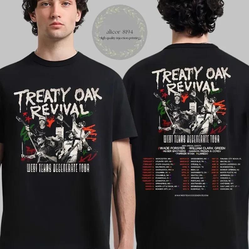 Treaty Oak Revival 2026 West Texas Degenerate Tour Sided T Shirt Unisex 3XL
Treaty Oak Revival 2026 West Texas Degenerate Tour Sided T Shirt Unisex 3XL