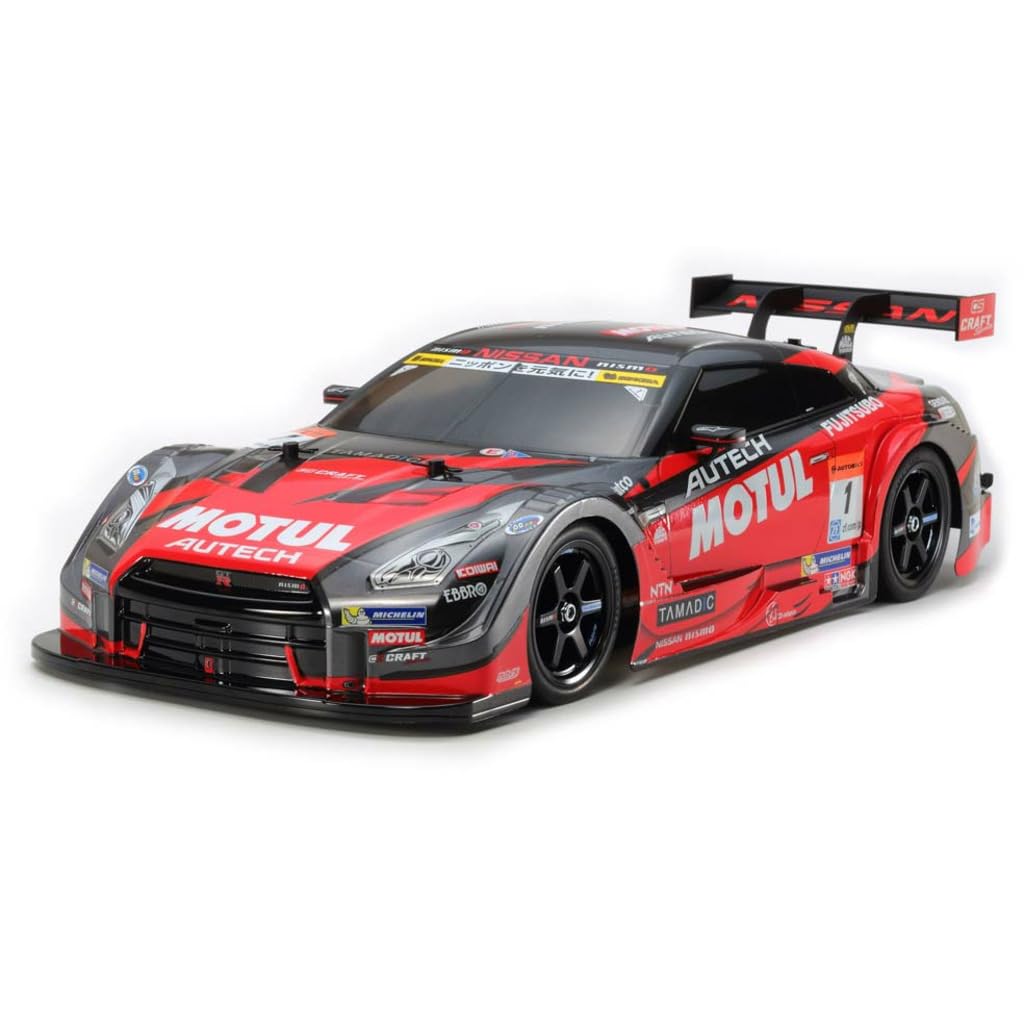 Tamiya Electric RC Car Series MOTUL AUTECH 58625 1/10 No.625 GT-R (TT-02 Шасі) На дорозі
Tamiya Electric RC Car Series MOTUL AUTECH 58625 1/10 No.625 GT-R (TT-02 Шасі) На дорозі