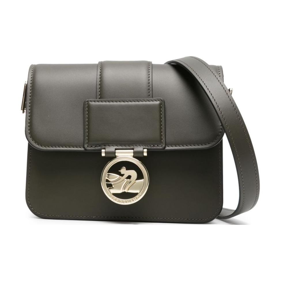 Longchamp Box-Trot Gold Logo Flap Magnetic Closure Main Compartment Small Calfskin Shoulder Crossbody Bag Women bags Olive-Green 10174HAU892 Basic Set (Bag+Dust Bag)
Longchamp Box-Trot Gold Logo Flap Magnetic Closure Main Compartment Small Calfskin Shoulder Crossbody Bag Women bags Olive-Green 10174HAU892 Basic Set (Bag+Dust Bag)