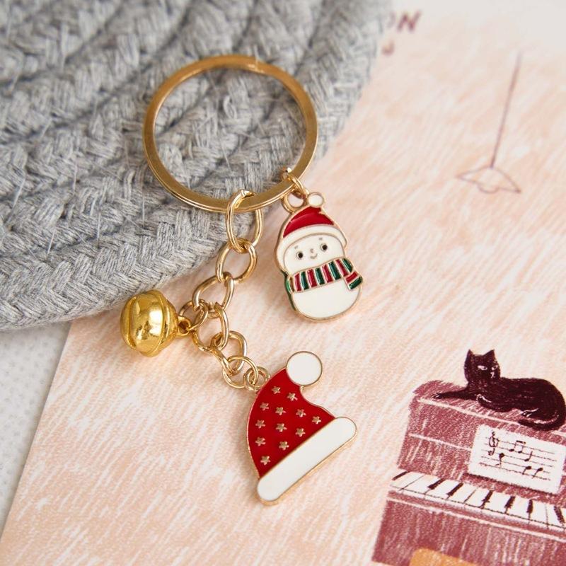 Christmas keychain key ring Santa Claus Christmas tree bells gloves accessories pendant pendant
Christmas keychain key ring Santa Claus Christmas tree bells gloves accessories pendant pendant