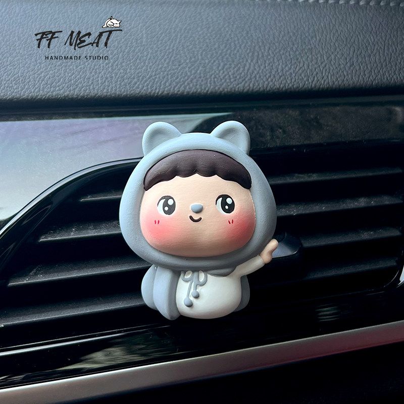 Car Air Freshener Perfume Cute Little Red Hat and Little Gray Cartoon Hand-Painted Aroma Diffuser Stone Car Dashboard Vent Decoration Gray Gray(A bottle of essential oil) Other notes
Car Air Freshener Perfume Cute Little Red Hat and Little Gray Cartoon Hand-Painted Aroma Diffuser Stone Car Dashboard Vent Decoration Gray Gray(A bottle of essential oil) Other notes