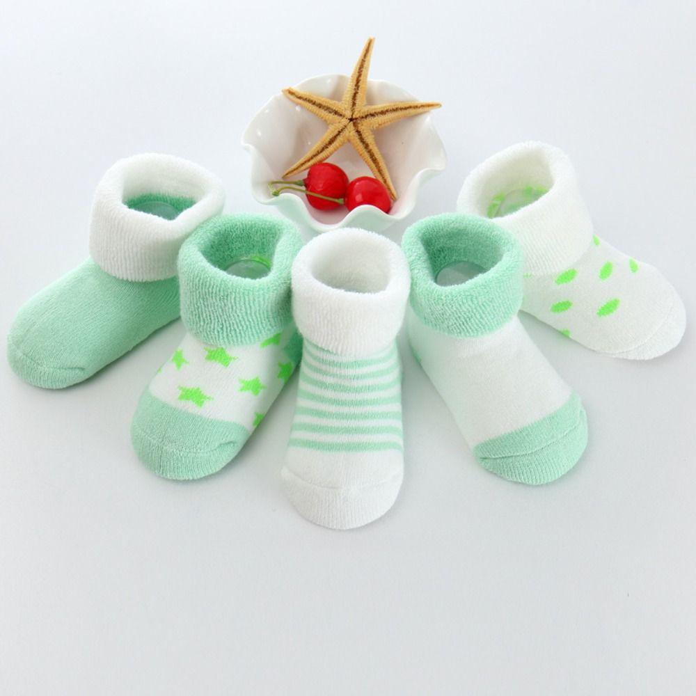 5 pairs Korean Style Newborn Baby Socks Star Pattern Home Sleep Socks Sweet Thicken Baby Socks Boys
5 pairs Korean Style Newborn Baby Socks Star Pattern Home Sleep Socks Sweet Thicken Baby Socks Boys