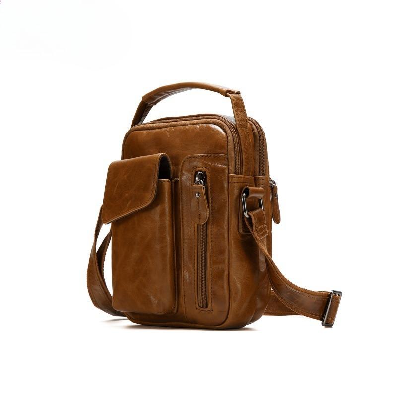 Сумка через плечо, Мужская сумка из натуральной кожи, Сумка кроссбоди, Ретро сумка из коровьей кожи высшего слоя, Повседневная мужская сумка для поездок на работу коричневый
Сумка через плечо, Мужская сумка из натуральной кожи, Сумка кроссбоди, Ретро сумка из коровьей кожи высшего слоя, Повседневная мужская сумка для поездок на работу коричневый