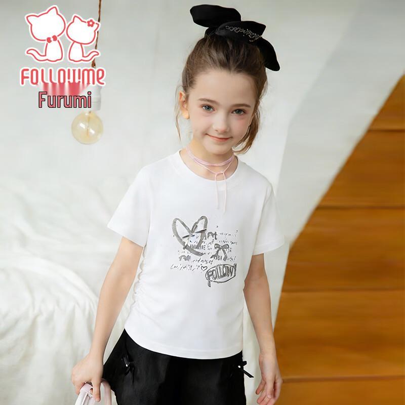 Girl s Short Sleeve Round Neck T-Shirt 130
Girl s Short Sleeve Round Neck T-Shirt 130