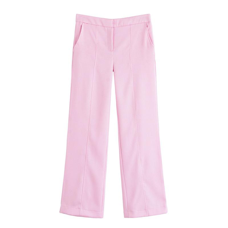 European & American Style 2025 Short-Sleeved Double-Breasted Top + High-Waisted Casual Pants Set Extra Small
European & American Style 2025 Short-Sleeved Double-Breasted Top + High-Waisted Casual Pants Set Extra Small