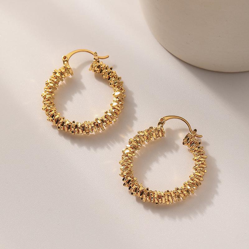 Exaggerated Irregular Large Circle C-Shaped Fashion Earrings for Women золотой
Exaggerated Irregular Large Circle C-Shaped Fashion Earrings for Women золотой