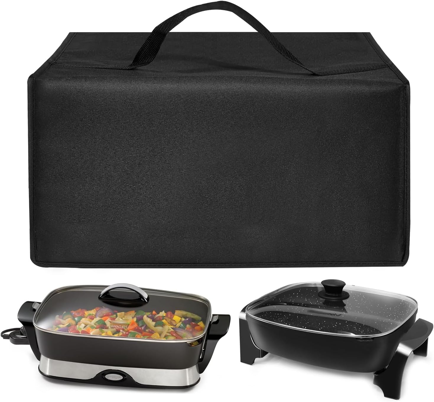 Cover Electric Frying Pan Lid Heavy Duty Waterproof Heat-Resistant Nylon Case for Elite Gourmet United States
Cover Electric Frying Pan Lid Heavy Duty Waterproof Heat-Resistant Nylon Case for Elite Gourmet United States