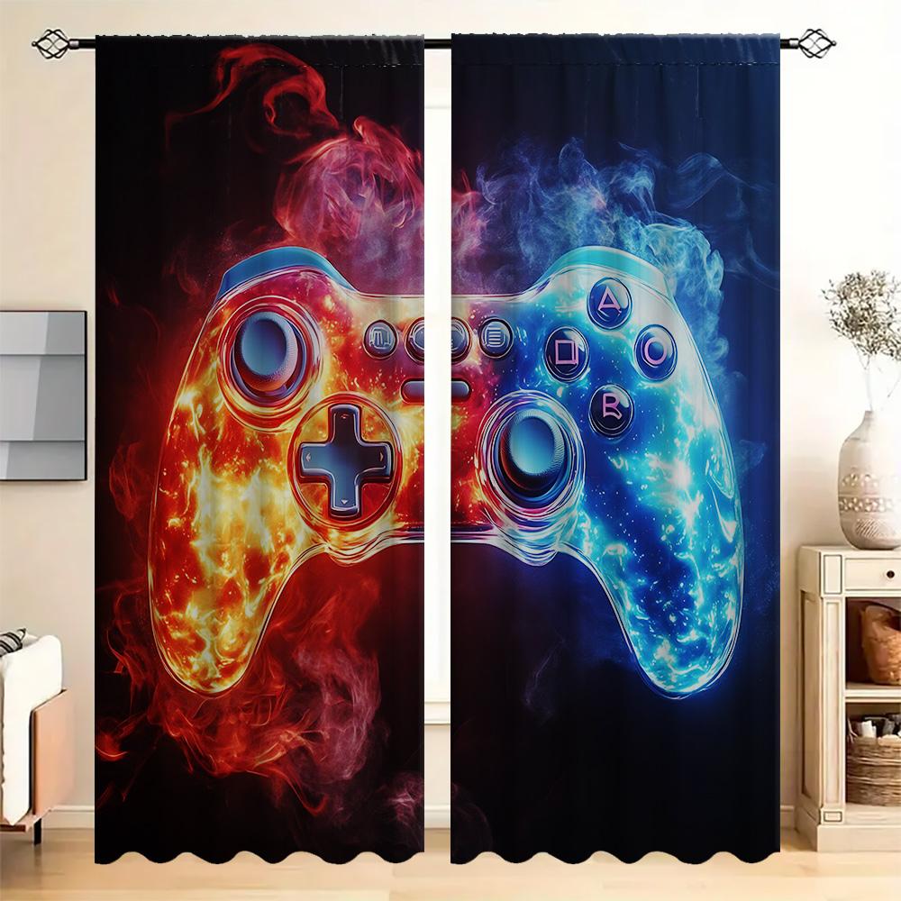 Home Gamepad Range Curtains Landscape Background Kitchen Coffee Shop Living Room Curtain For Sitting Made Of Polyester With Pole Pocket W100*H70(CM)-Grommet top&1PCS
Home Gamepad Range Curtains Landscape Background Kitchen Coffee Shop Living Room Curtain For Sitting Made Of Polyester With Pole Pocket W100*H70(CM)-Grommet top&1PCS