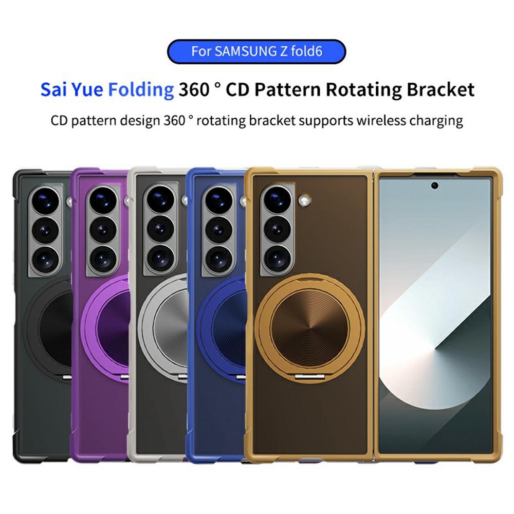 For Samsung Galaxy Z Fold6 5G Case Compatible with MagSafe CD Vein Kickstand TPU+PC Phone Cover Grey
For Samsung Galaxy Z Fold6 5G Case Compatible with MagSafe CD Vein Kickstand TPU+PC Phone Cover Grey