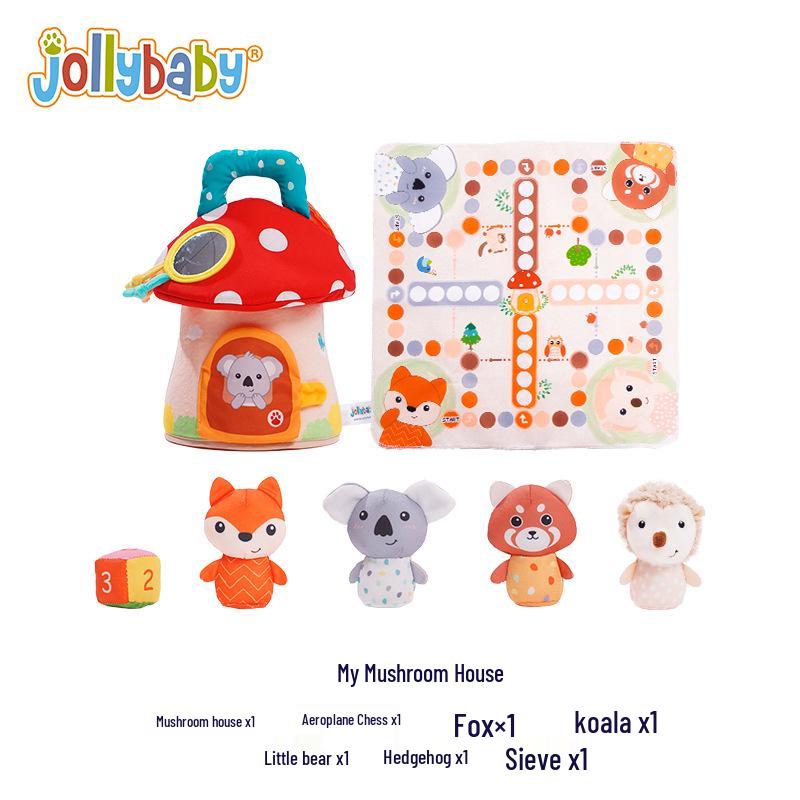 Кукольный домик Jollybaby для раннего развития для взаимодействия родителей и детей с летающими шахматами (1-3 года)
Кукольный домик Jollybaby для раннего развития для взаимодействия родителей и детей с летающими шахматами (1-3 года)