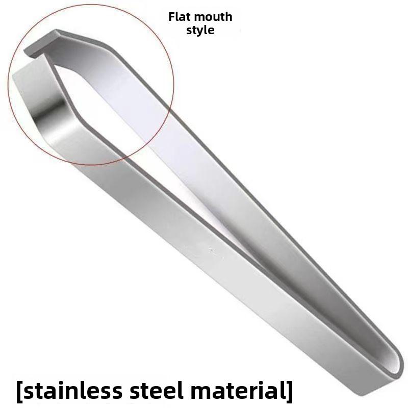 1PC Stainless Steel Tweezers for Removing Fish Bones and Chicken Feathers in Kitchen Convenient Kitchen Tools
1PC Stainless Steel Tweezers for Removing Fish Bones and Chicken Feathers in Kitchen Convenient Kitchen Tools