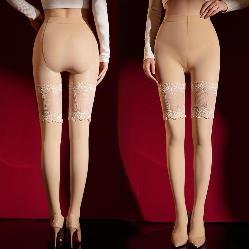 Gothic Lace Patchwork Hip Lift Pantyhose 120D Autumn Winter Slim Shaping Leg Warmers Black Nude High Waist Women Skinny Tights One Size
Gothic Lace Patchwork Hip Lift Pantyhose 120D Autumn Winter Slim Shaping Leg Warmers Black Nude High Waist Women Skinny Tights One Size