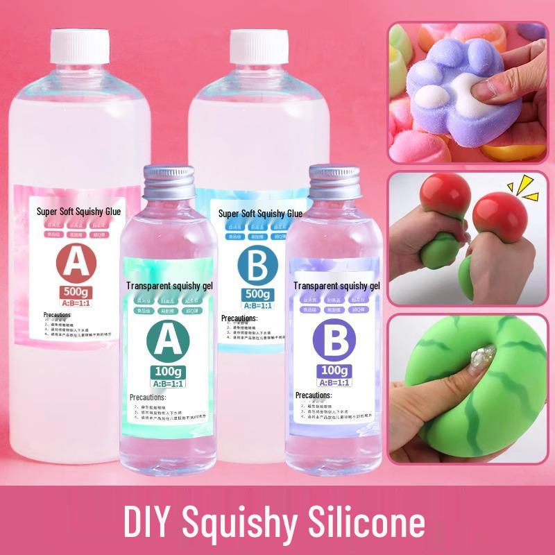 Squeeze Toy AB Glue DIY Decompression Mud - Slow Rebound, Quick-Drying, Odorless, Self-Defoaming
Squeeze Toy AB Glue DIY Decompression Mud - Slow Rebound, Quick-Drying, Odorless, Self-Defoaming