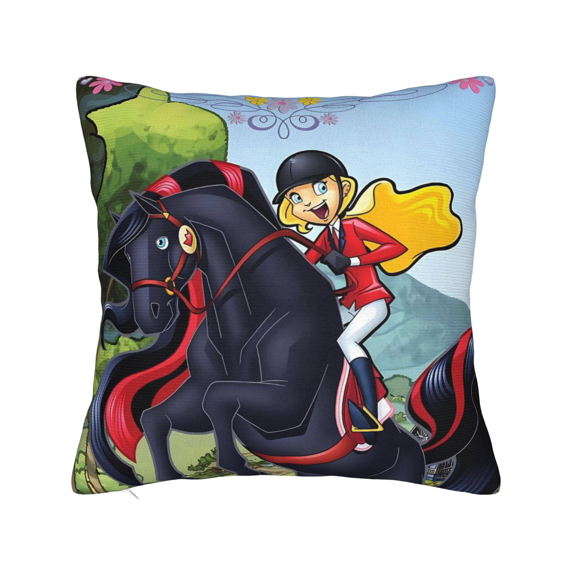 Pillow Cover Horseland Comic Vintage Pillow Case For Office Car Home Decor Pillowcases 12x12Inch
Pillow Cover Horseland Comic Vintage Pillow Case For Office Car Home Decor Pillowcases 12x12Inch