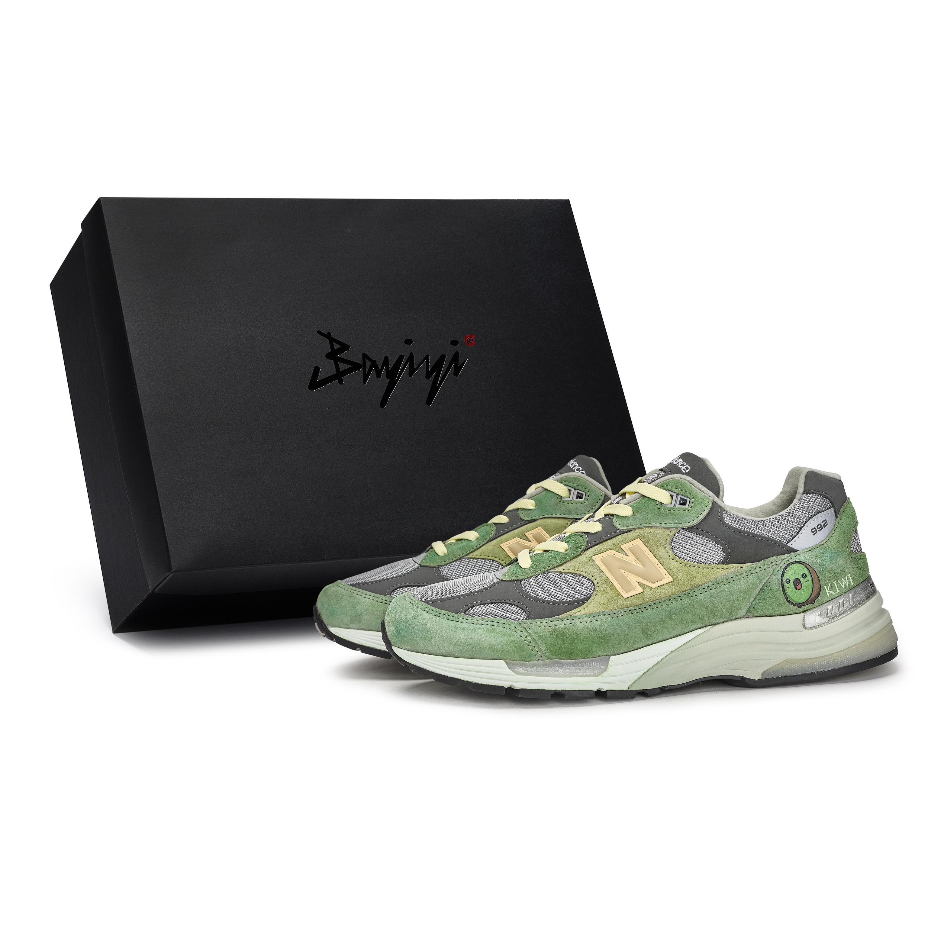 New Balance NB 992 Slip Resistant Low top Running Shoes Unisex Gray Green U992GY(Team80-S-BOX) 43
New Balance NB 992 Slip Resistant Low top Running Shoes Unisex Gray Green U992GY(Team80-S-BOX) 43