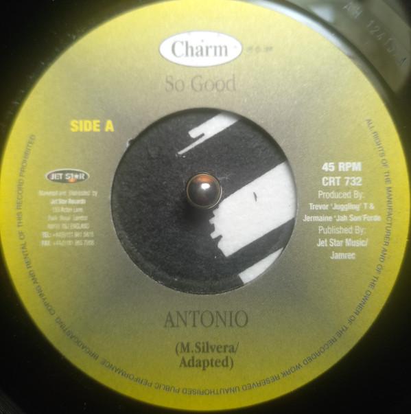 7-дюймовая пластинка ANTONIO So Good CRT732 Charm 1998 UK Регги Ска Даб Б/У
7-дюймовая пластинка ANTONIO So Good CRT732 Charm 1998 UK Регги Ска Даб Б/У