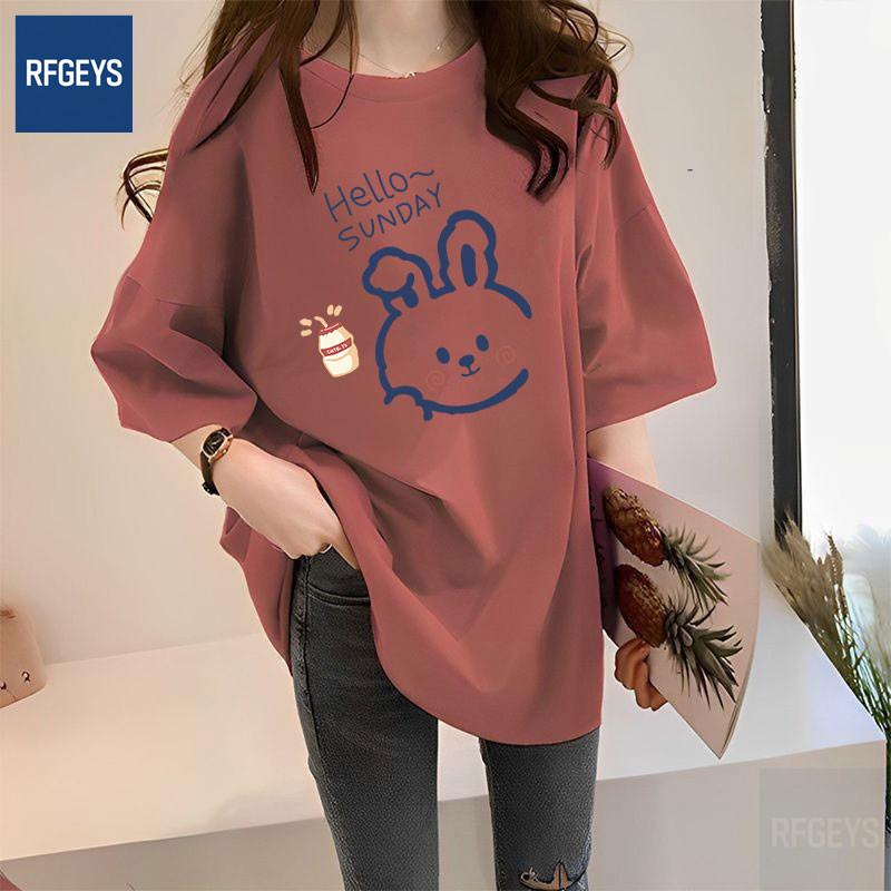 Plus Size Cute Short Sleeve Women s Loose Mid-Length T-shirt (250/300 Jin) XL (135-165 jin)
Plus Size Cute Short Sleeve Women s Loose Mid-Length T-shirt (250/300 Jin) XL (135-165 jin)