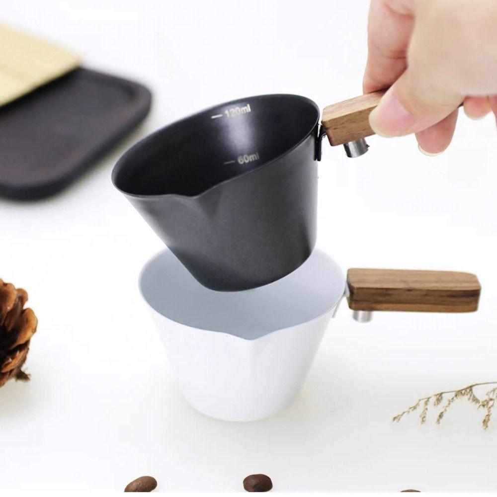 304 Stainless Steel Scaled Coffee Pouring Cup Thicken Coffee Extraction Mug Kitchen Accessories срібний
304 Stainless Steel Scaled Coffee Pouring Cup Thicken Coffee Extraction Mug Kitchen Accessories срібний