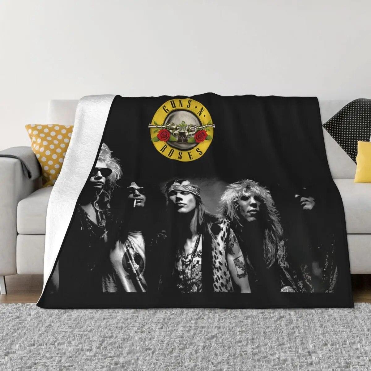 Guns N Roses Blankets Fleece Autumn/Winter Cozy Warm Throw Blankets for Home Office Bedspread
Guns N Roses Blankets Fleece Autumn/Winter Cozy Warm Throw Blankets for Home Office Bedspread