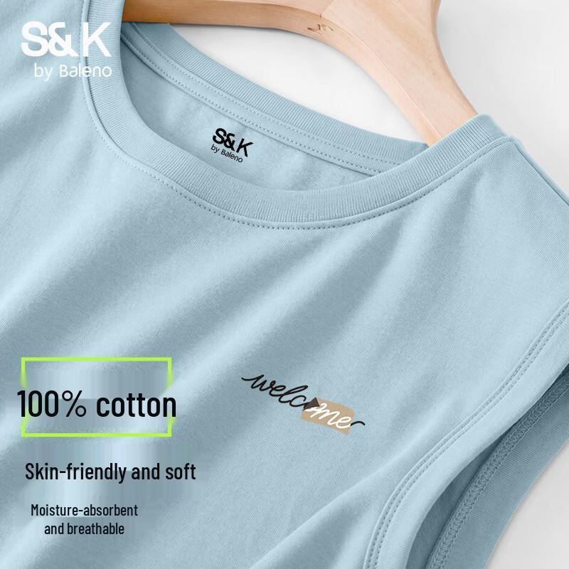 Baleno Men s Pure Cotton Sleeveless Tee 3XL
Baleno Men s Pure Cotton Sleeveless Tee 3XL