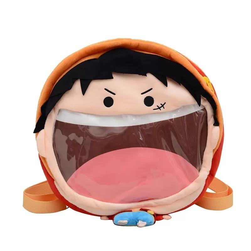 One Piece Monkey D Luffy Plush Backpack For Daily Use With Storage And Comfortable Straps
One Piece Monkey D Luffy Plush Backpack For Daily Use With Storage And Comfortable Straps