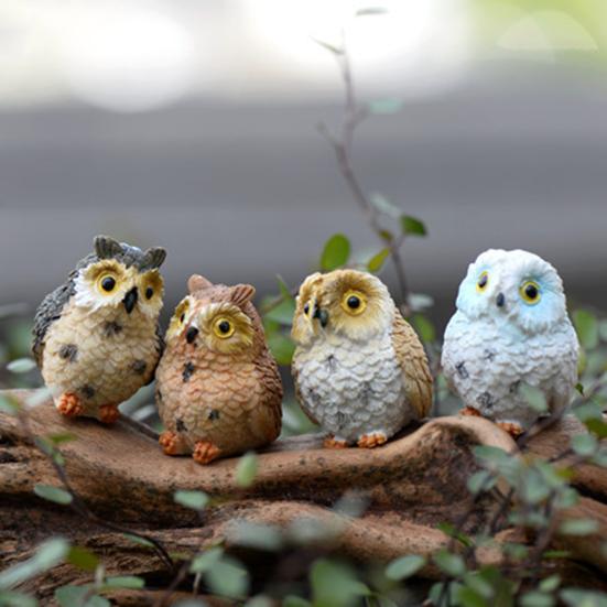 Yousheng Mini Owl Statue Resin Hand Painted Owl Ornament Miniature Animal Figurine for DIY Micro Landscape Bonsai Fairy Garden Decoration A
Yousheng Mini Owl Statue Resin Hand Painted Owl Ornament Miniature Animal Figurine for DIY Micro Landscape Bonsai Fairy Garden Decoration A