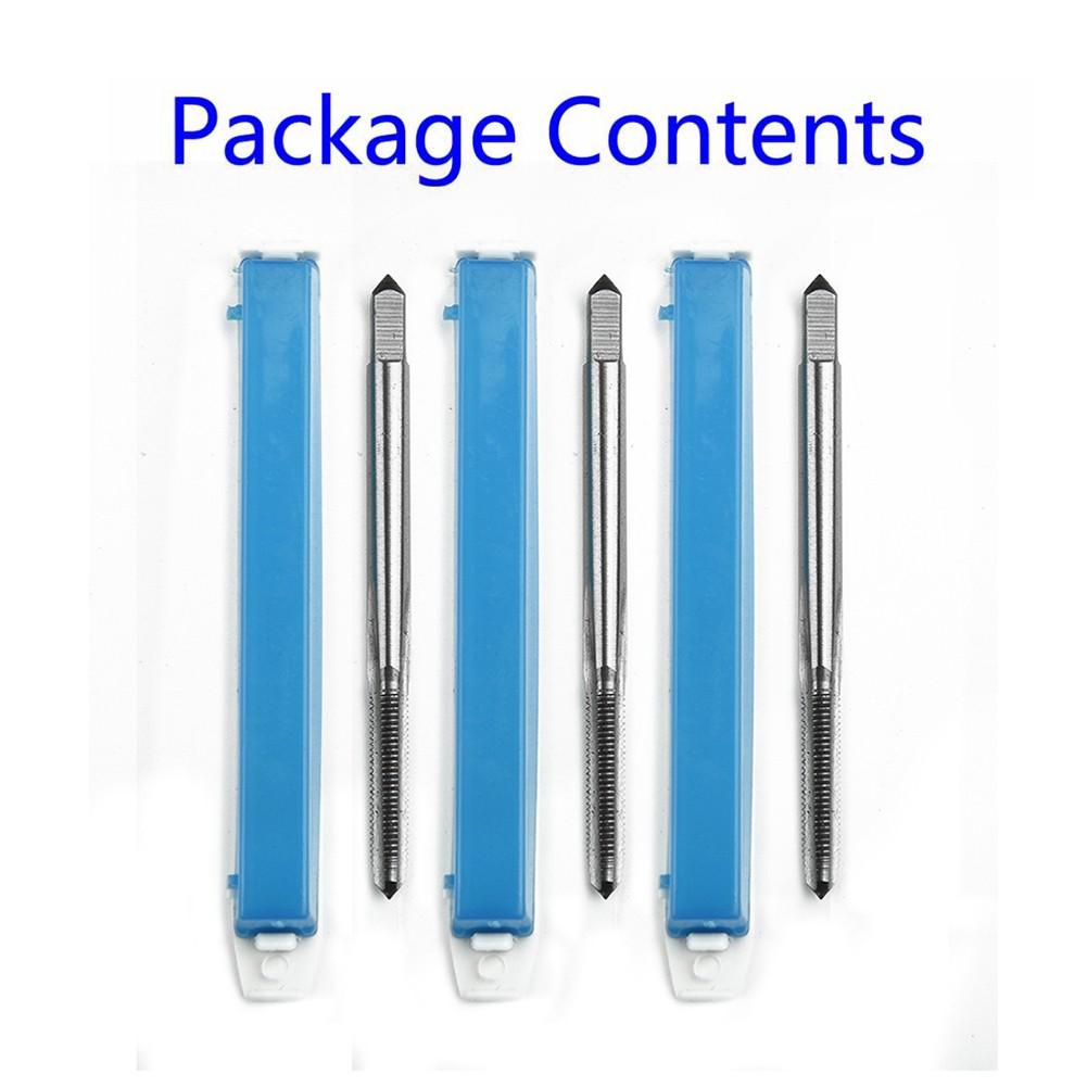 Set Thread Taps Metalworking Tool Equipment Taper Bottom cone 6-48 UNS
Set Thread Taps Metalworking Tool Equipment Taper Bottom cone 6-48 UNS