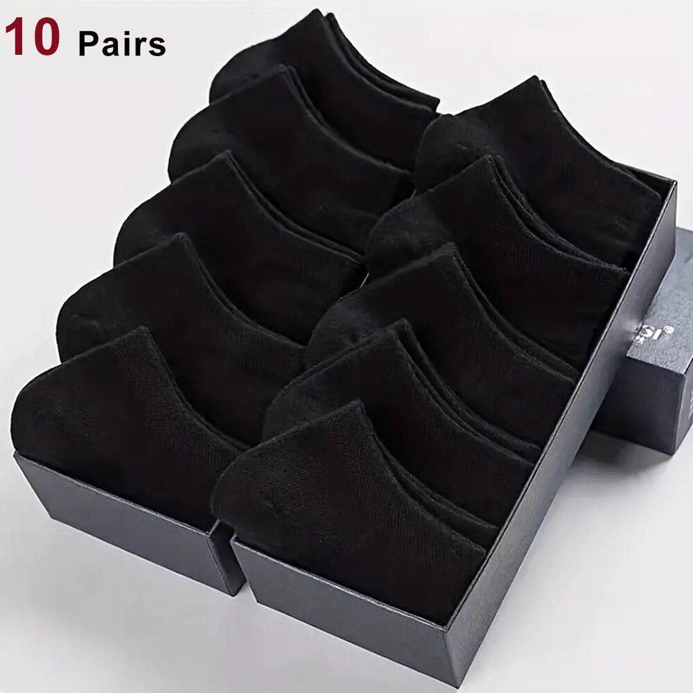 10 Pairs Men s Boat Socks Breathable Sweat Absorbing Solid Color Mature Atmospheric High-Quality Men s Sports Business Low Socks Single code
10 Pairs Men s Boat Socks Breathable Sweat Absorbing Solid Color Mature Atmospheric High-Quality Men s Sports Business Low Socks Single code