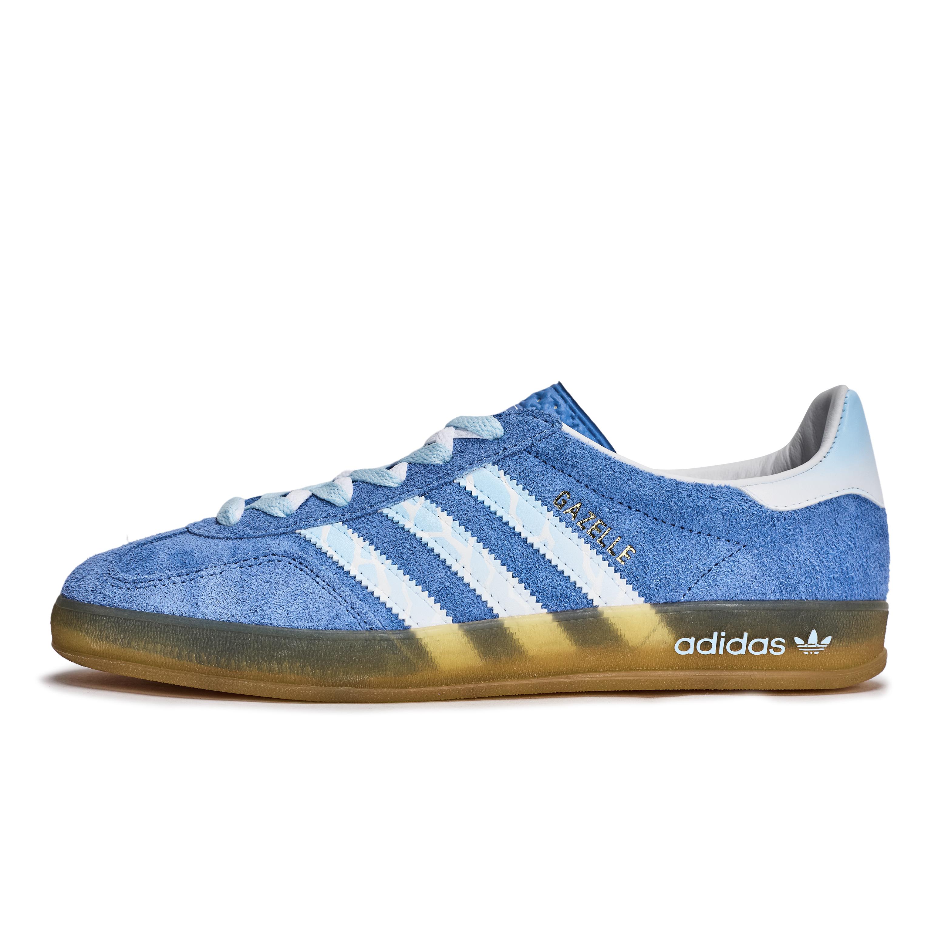 Adidas Originals GAZELLE INDOOR REGO Hot Dog, Ice Island Blue River Low top Skateboard Shoes Unisex Blue HQ8717(Team1189- ) 38⅔
Adidas Originals GAZELLE INDOOR REGO Hot Dog, Ice Island Blue River Low top Skateboard Shoes Unisex Blue HQ8717(Team1189- ) 38⅔