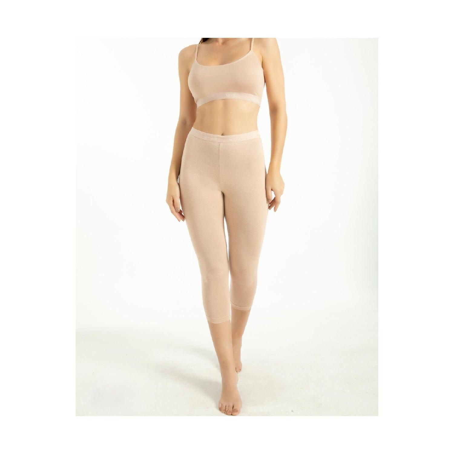 Women s Bamboo Capri Tights Skin Color Natural Comfortable (underwear) S дубильная кора
Women s Bamboo Capri Tights Skin Color Natural Comfortable (underwear) S дубильная кора