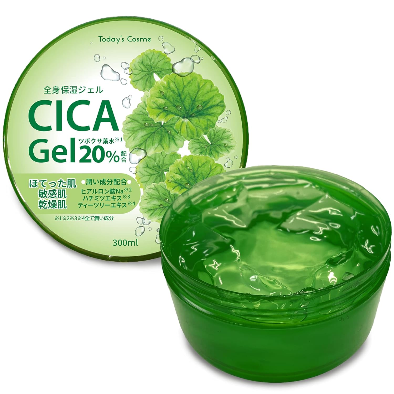 Todays Cosme CICA Gel 300ml Body Face All-over Moisturizing
Todays Cosme CICA Gel 300ml Body Face All-over Moisturizing