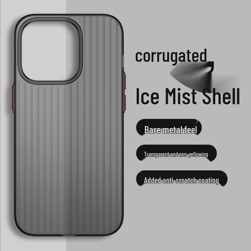 Матовый чехол с полосой «Морозный лед» и защитой от падений для iPhone 16 Pro, 15, 14 13 Pro Max
Матовый чехол с полосой «Морозный лед» и защитой от падений для iPhone 16 Pro, 15, 14 13 Pro Max