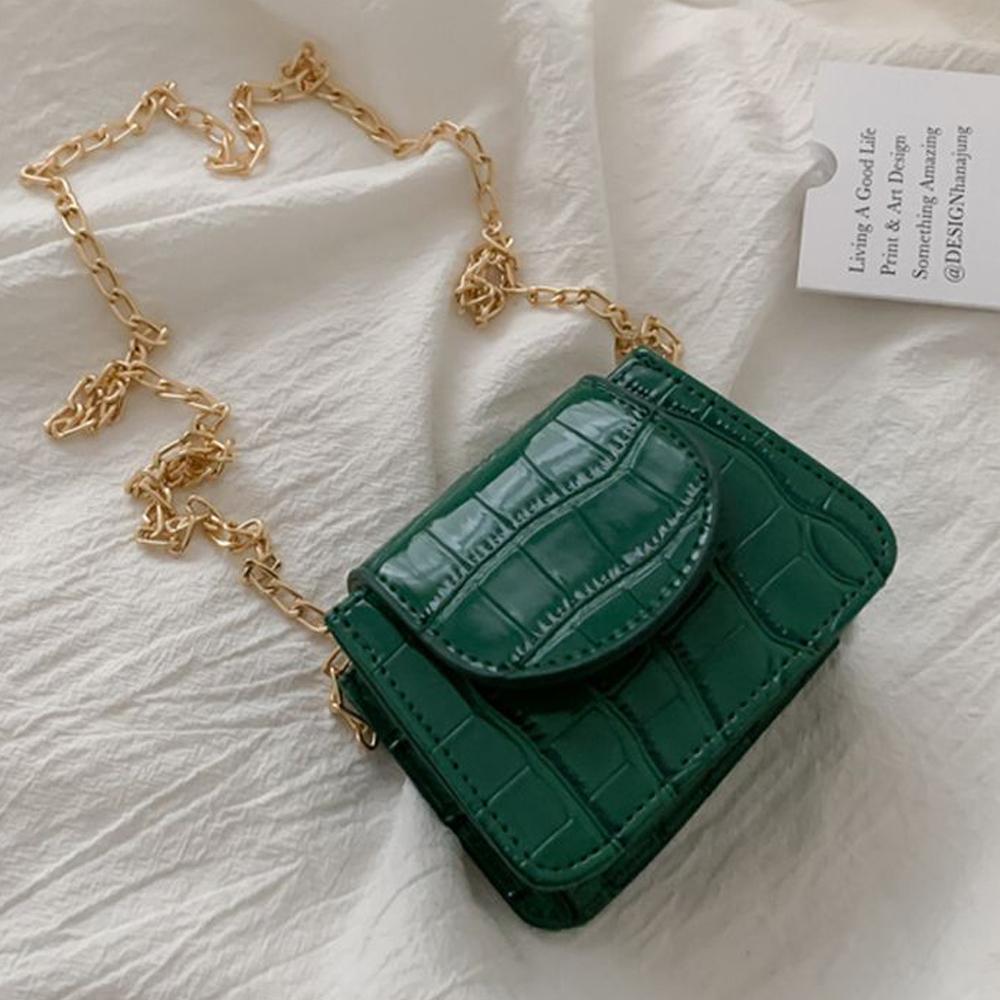 Mini Tote Bag Crocodile Pattern Flip Messenger Crossbody Bag Female Simple Chain Shoulder Bag Small Square Lady Single Handbag
Mini Tote Bag Crocodile Pattern Flip Messenger Crossbody Bag Female Simple Chain Shoulder Bag Small Square Lady Single Handbag