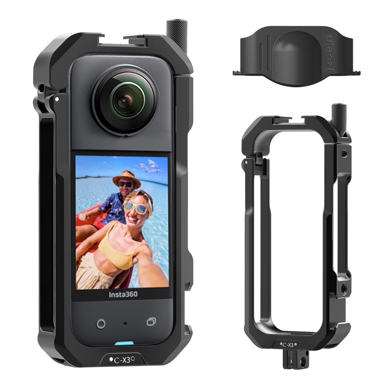 Ulanzi совместим с камерой Insta360 X3, рамка для видеоклетки, суперрасширяемая двойная клетка с винтовым отверстием и креплением «холодный башмак», сверхлегкая
Ulanzi совместим с камерой Insta360 X3, рамка для видеоклетки, суперрасширяемая двойная клетка с винтовым отверстием и креплением «холодный башмак», сверхлегкая