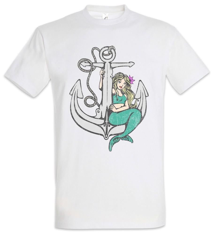 Mermaid Anchor Mens T-Shirt Sailor Sailor Sailor Tattoo Mermaid Ship S
Mermaid Anchor Mens T-Shirt Sailor Sailor Sailor Tattoo Mermaid Ship S