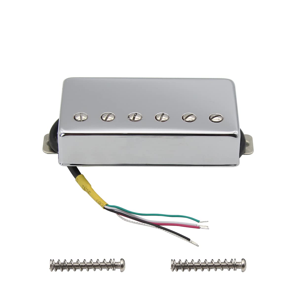 FLEOR Alnico 5 Guitar Humbucker Pickup, 4-Wire 15-16K Bridge Pickup, Fits Gibson Les Paul Guitar Parts
FLEOR Alnico 5 Guitar Humbucker Pickup, 4-Wire 15-16K Bridge Pickup, Fits Gibson Les Paul Guitar Parts
