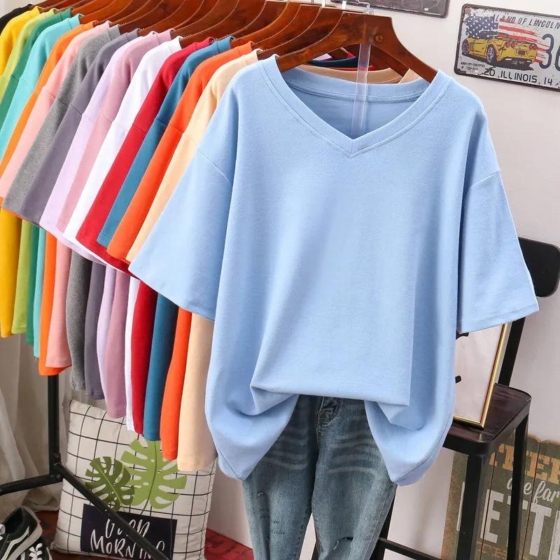Womens Solid Color V Neck Loose Short Sleeve T Shirt M синій
Womens Solid Color V Neck Loose Short Sleeve T Shirt M синій