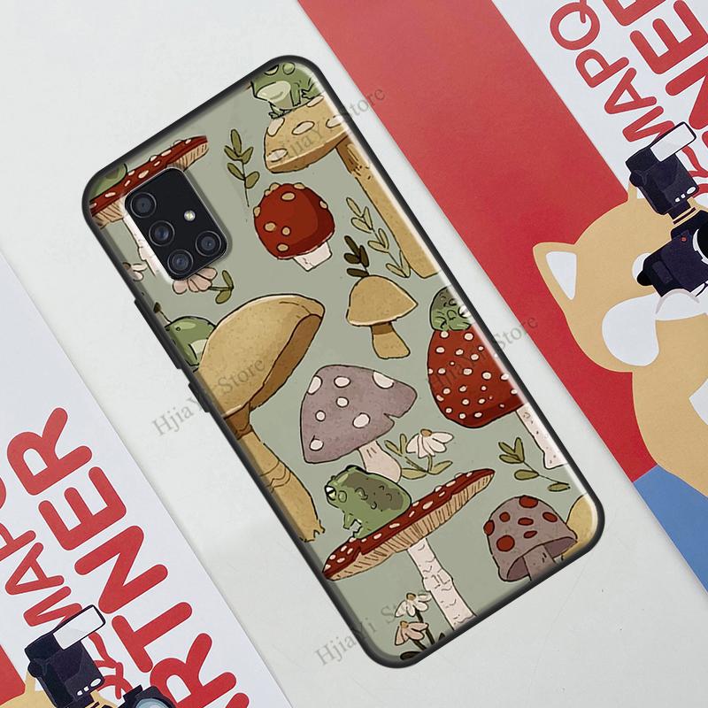 Эстетический чехол для телефона Cottagecore с изображением лягушки и гриба для Samsung A72 A52 A42 A32 A12 A50 A70 A71 A51 A40 A30S A20 A10 A31 A20e A21S Samsung A32 4G
Эстетический чехол для телефона Cottagecore с изображением лягушки и гриба для Samsung A72 A52 A42 A32 A12 A50 A70 A71 A51 A40 A30S A20 A10 A31 A20e A21S Samsung A32 4G