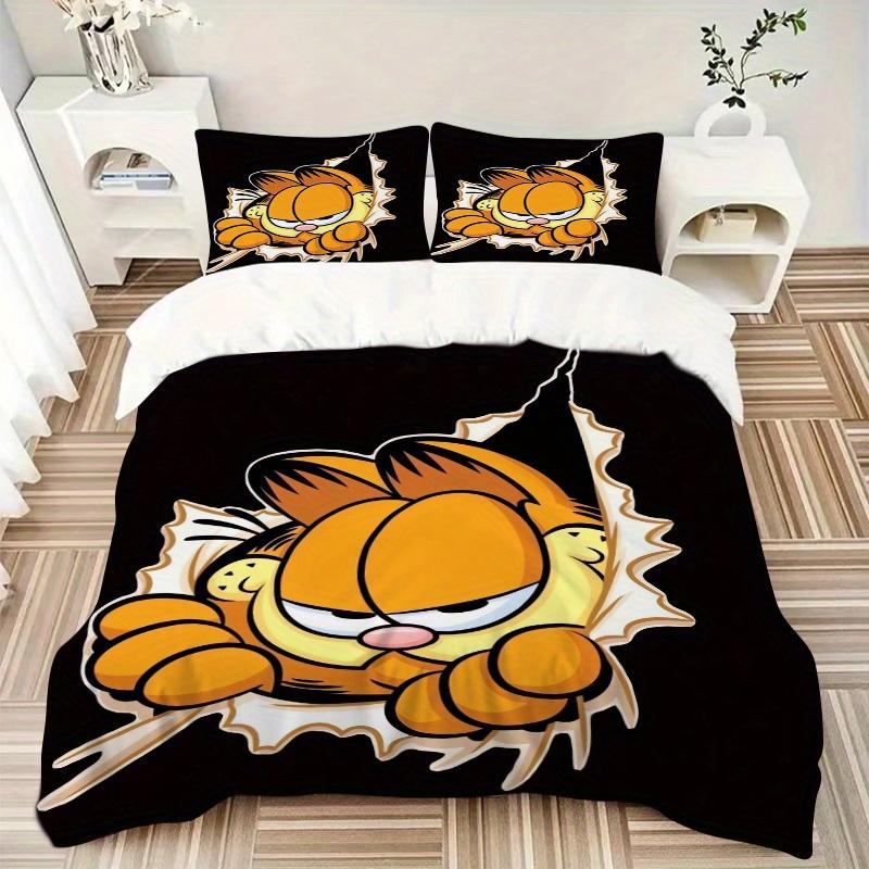 3pcs Garfield Cartoon Character Bedding Set, Including 1 Quilt Cover and 2 Pillow Shams,Soft and Comfortable Home Bedroom.F011 240x220cm
3pcs Garfield Cartoon Character Bedding Set, Including 1 Quilt Cover and 2 Pillow Shams,Soft and Comfortable Home Bedroom.F011 240x220cm