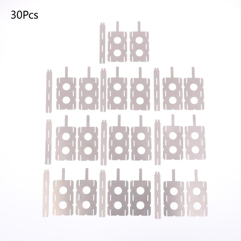 30 Pcs 18650 Lithium Battery Nickel Sheet 5Set Polygonal Battery Nickel Sheet For Spot Welding Machine Batteries Connection Sheet A1
30 Pcs 18650 Lithium Battery Nickel Sheet 5Set Polygonal Battery Nickel Sheet For Spot Welding Machine Batteries Connection Sheet A1