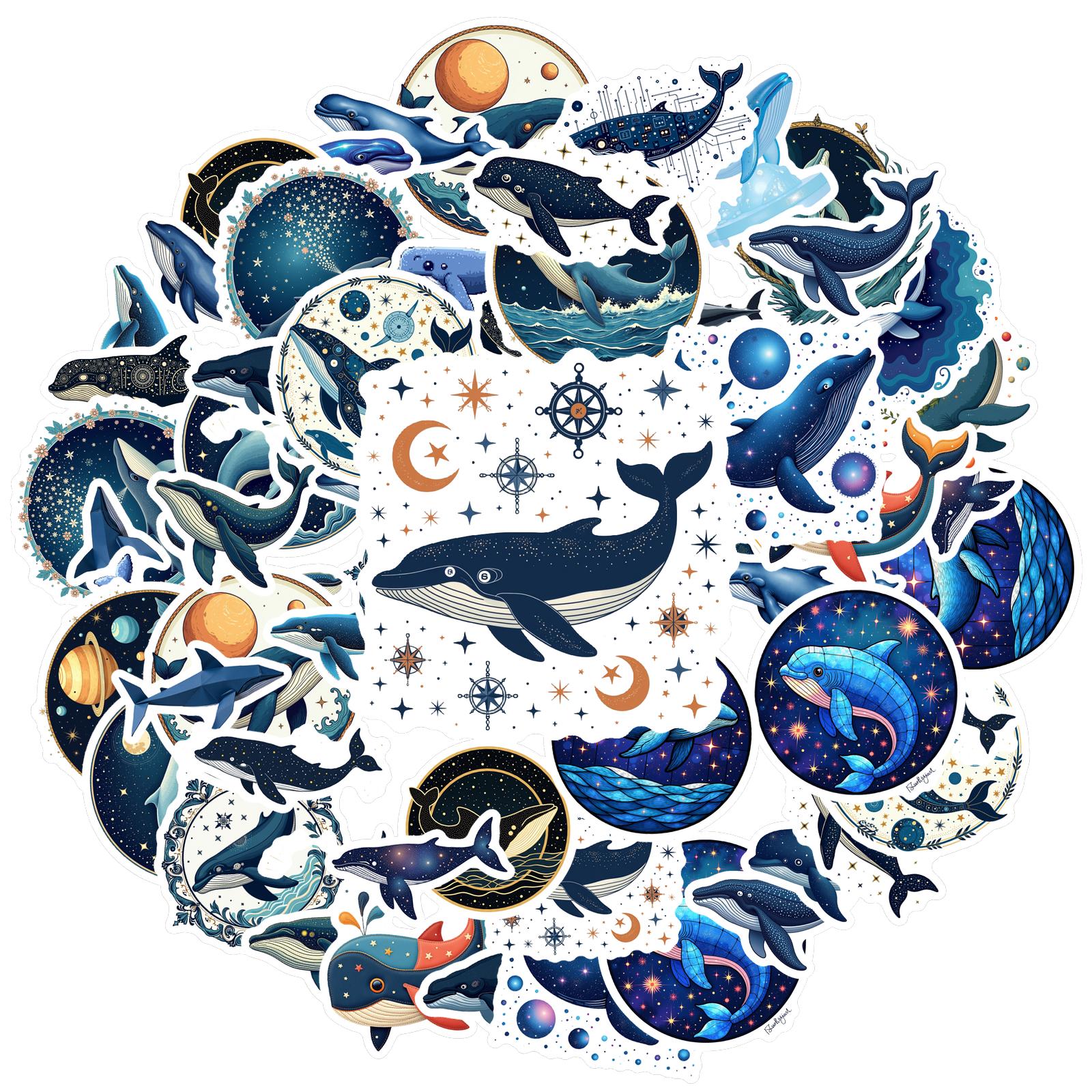 Waterproof Whale Stickers: Ocean themed vinyl decals for notebooks, luggage, instruments & more. Marine & decorative fun!
Waterproof Whale Stickers: Ocean themed vinyl decals for notebooks, luggage, instruments & more. Marine & decorative fun!