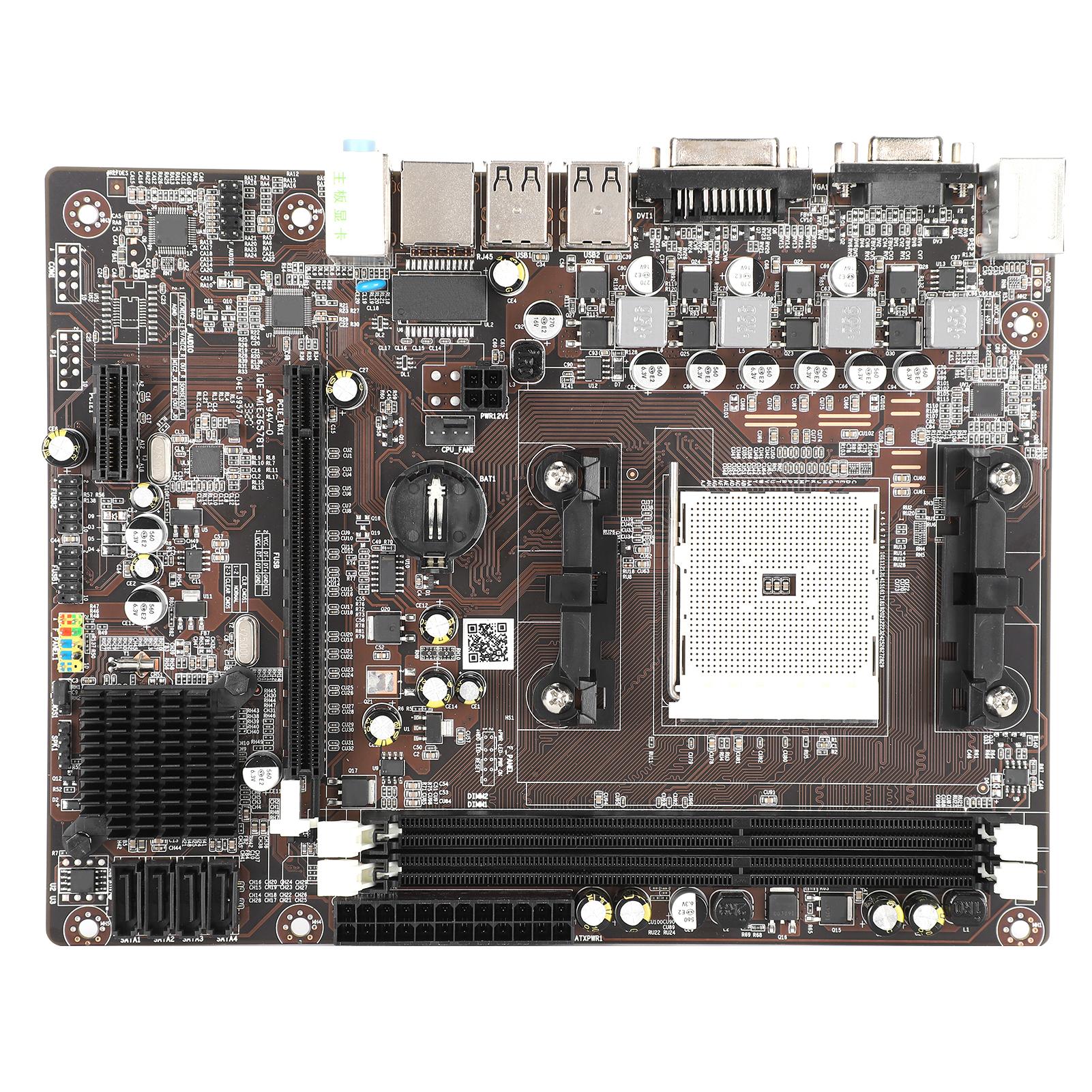 A55 Desktop Computer Motherboard FM1 Interface 905Pin CPU DualCore QuadCore DDR3
A55 Desktop Computer Motherboard FM1 Interface 905Pin CPU DualCore QuadCore DDR3