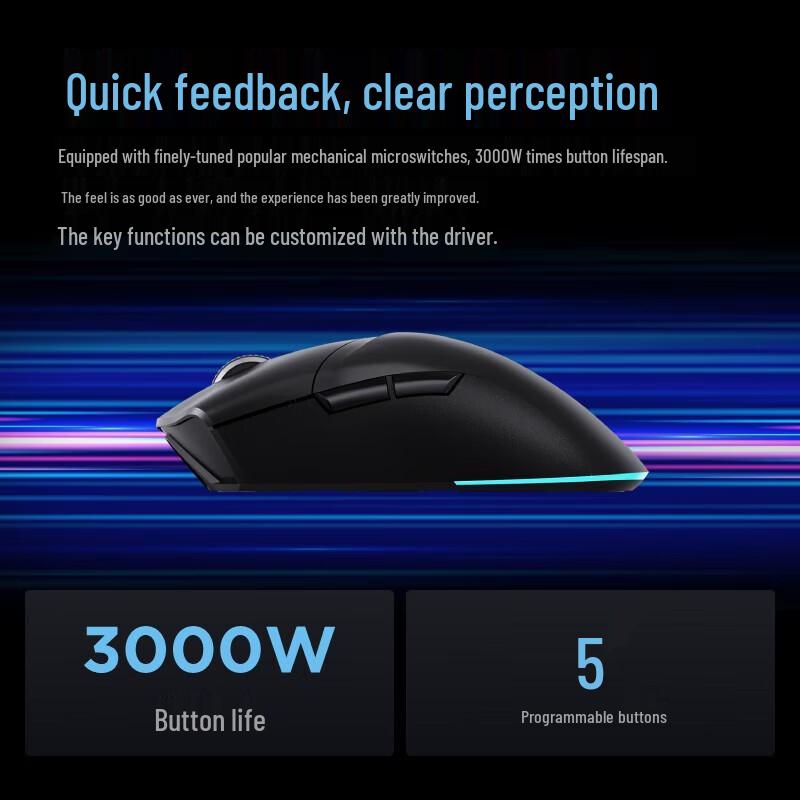 Lenovo Legion M5 Wireless Gaming Mouse
Lenovo Legion M5 Wireless Gaming Mouse