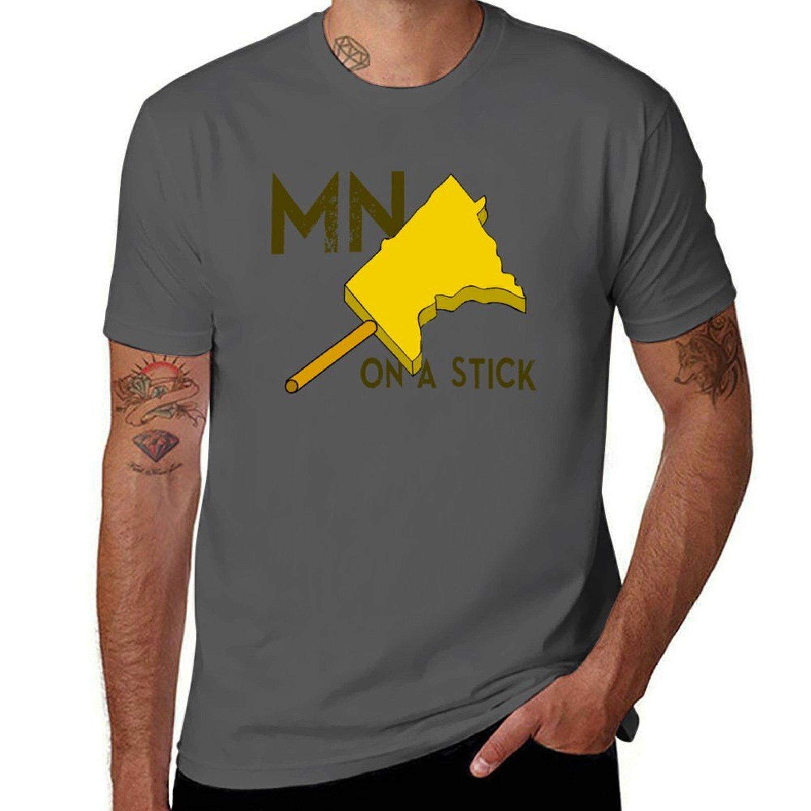 MN on a Stick T-Shirt man t shirt summer t shirts for man graphic tees T-Shirt 4XL
MN on a Stick T-Shirt man t shirt summer t shirts for man graphic tees T-Shirt 4XL